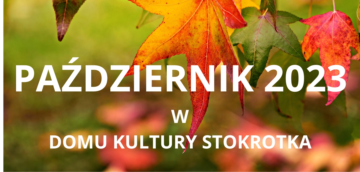 Propozycje DK Stokrotka - Październik 2023